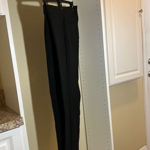 Express Black Straight Leg Dress Pants, Size: 6R